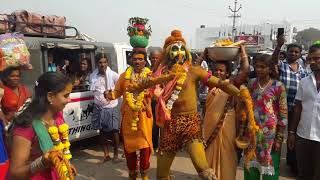 Komuravelli jatara Potharaju karthik nacharam 2k18 [upl. by Bonis86]