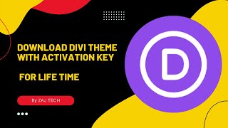 How To Download Divi theme Free  Wordpress Paid Divi theme With Free API Key [upl. by Fawcette]