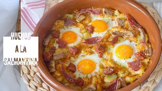 🥚 HUEVOS a la salmantina 👩 [upl. by Atinahs]