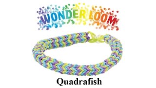 The Beadery WonderLoom Quadrafish Bracelet [upl. by Nichani]