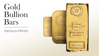 Gold Bullion Bars [upl. by Arodoeht]