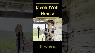 🪵 Jacob Wolf House 1829 🪓 Oldest 2Story Dogtrot Public Structure in the United States ⚖️ [upl. by Aenotna25]