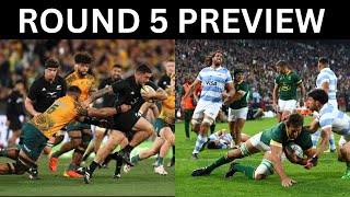 ROUND 5 PREVIEW  2024 RUGBY CHAMPIONSHIP [upl. by Staal]