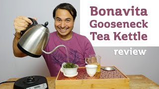 Bonavita Gooseneck Variable Temperature Kettle Review [upl. by Odranreb744]