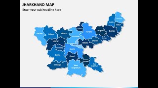 BA राजनीति विज्ञान मानचित्र के साथ झारखंड राज्य की सटीक जानकारी [upl. by Elwin170]