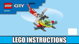 LEGO Instructions  City  60320  Fire Station Book 1 [upl. by Irrol]