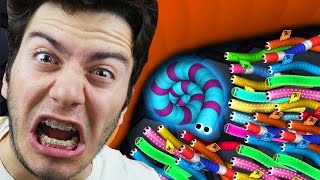 BİRİNCİLİĞE SİNİR KRİZİ Slitherio [upl. by Zebulen]