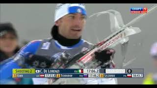 201011 biathlon 10 km uomini Anterselva  Shipulin Greis Berger [upl. by Ford]