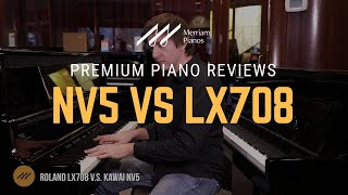 🎹Kawai NV5 vs Roland LX708 Hybrid Digital Piano Review amp Demo  Cutting Edge Hybrid Technology🎹 [upl. by Atteynod]