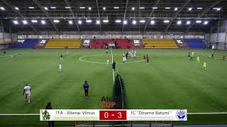 TFA  Riteriai Vilnius — FC quotDinamo Batumiquot  Sportima I  U15 [upl. by Aibara]