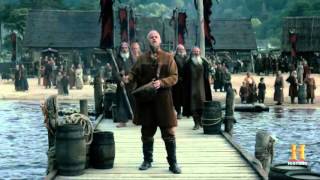 Vikings S04E06 Ragnar Leaving Kattegat Farewell Song [upl. by Huntlee]