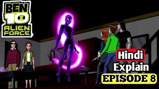 Ben 10 alien force  Season 1 Episode 8  grandma verdona meets gwen  explain in hindi [upl. by Llerrem]