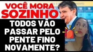 😱 MORA SOZINHO Todos irão CAIR NO PENTE FINO novamente em 2024 ENTENDA [upl. by Ellerehs]