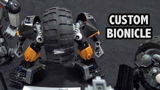 Custom LEGO Bionicle Figures  BrickFair Virginia 2017 [upl. by Thorr]