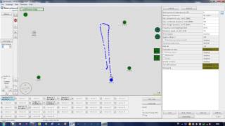 Round walk  distance between beacons 15 meters  v03 [upl. by Adnawaj]