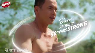 Proudly strong at 50 with NESTLE BOOST OPTIMUM [upl. by Etnohc910]