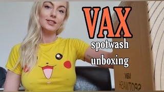 Unboxing the Vax SpotWash Spot Cleaner CDCWCSXS [upl. by Oflodur]