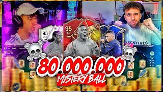 EAFC 24 RACHE 🚨☠️ 80 MIO COINS MYSTERY BALL SBB vs CENK 🔥😱 [upl. by Doralin]