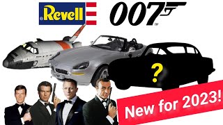 New for 2023  Revell X James Bond 007 Kits [upl. by Nevart]