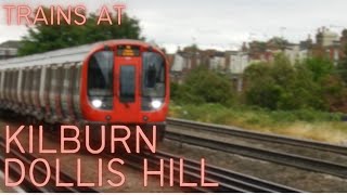 Trains at Kilburn amp Dollis Hill on 22082022 [upl. by Mercier]