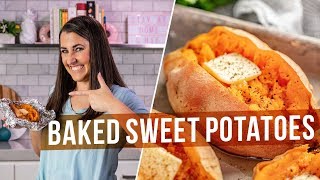 How to Bake Sweet Potatoes [upl. by Hallee]