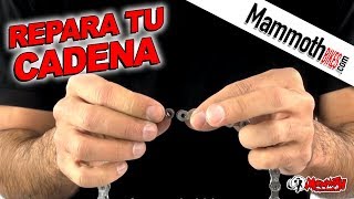 Como cambiar y reparar una cadena de bicicleta [upl. by Urba]