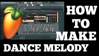 How to make Dance melody pop fl studio Hindi Fl studio hub tips [upl. by Juliette]