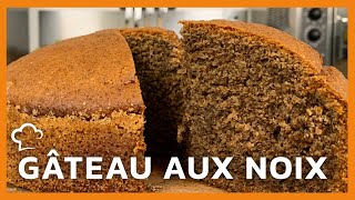 Gâteau aux noix  Recette FoodCuisine [upl. by Norrahc]