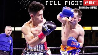 Donaire vs Gaballo FULL FIGHT December 11 2021  PBC on Showtime [upl. by Tonjes]