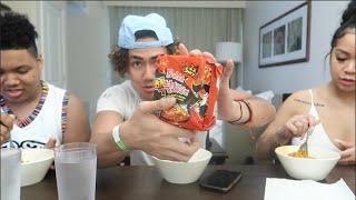 2X SPICY NOODLE CHALLENGE [upl. by Hsuk]