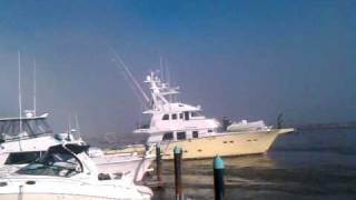 Close Call for 2000000 Yacht in Dana Point Harbor Tsunami [upl. by Chambers649]