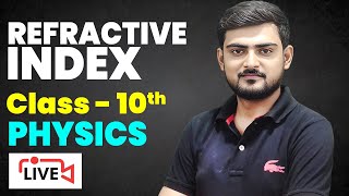 Refractive Index Class 10  Physics  Light  Reflection And Refraction [upl. by Vassaux89]