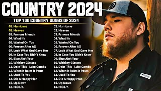 Country Music Playlist 2024  Morgan Wallen Luke Combs Chris Stapleton Kane Brown Tim McGraw [upl. by Buote679]