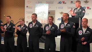 Meet the 2023 United States Air Force Thunderbirds [upl. by Regnij]