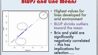 Estimating Heritability and BLUPs for Traits Part 33 [upl. by Elehcor]