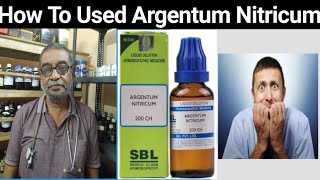 Argentum Nitricum Homeopathic Medicine  Use  Symptoms  Argentum Nitricum Nigricans 302001m Uses [upl. by Tatum]