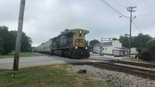 CSX 515 leads L648 LHF Northbound to Laurens 81324 [upl. by Eunice]