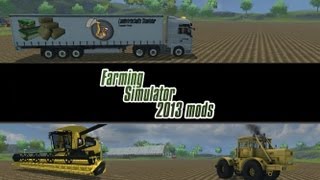 Farming Simulator 2013 Mod Spotlight  S4E3  Big Tractors [upl. by Bartlet]