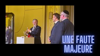 La cérémonie à l’Elysée de Hanoukka jeudi 7 décembre 2023 au soir [upl. by Mady699]