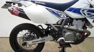 Suzuki DRZ400S DRZ400SM Yoshimura RS2 Exhaust Package Review and Sound Demo by SRmotocom [upl. by Ingraham]