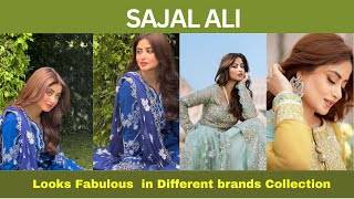 Sajal Ali different brands collection [upl. by Map700]