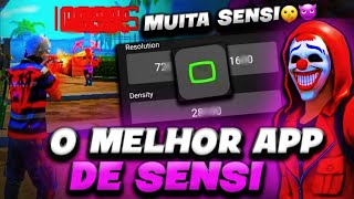 SENSI DE EMULADOR NO MOBILE USANDO O RESOLUTION CHANGER Free Fire [upl. by Alfons619]