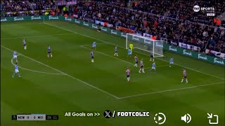 Newcastle United 23 Manchester City  Goals and Extended Highlights 202324 [upl. by Atsiuqal]