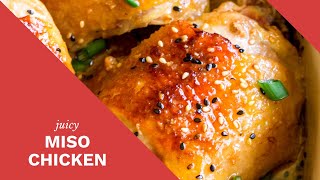 Sesame Miso Chicken [upl. by Handy]