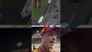 Joey Logano FRUSTRATED with Austin Dillon after WILD Finish to Cook Out 400 😳 nascar nascaronfox [upl. by Aicile145]