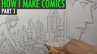 How I Make Comics Pt 1 ScriptPencils [upl. by Higginbotham830]