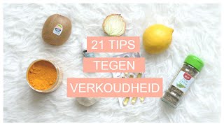 21 NATUURLIJKE TIPS TEGEN VERKOUDHEID ☽ [upl. by Evannia]