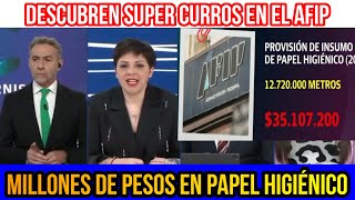 AFIP  CHOREO AL CONTRIBUYENTE EN DESCUBREN SUPER CURROS DE PAPEL HIGIÉNICOS [upl. by Charpentier]