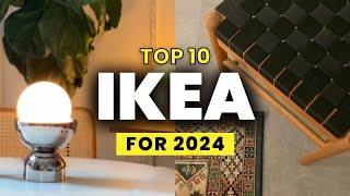 IKEA 2024 MUST HAVES  10 Ikea Products To Get In 2024 [upl. by Farnham366]