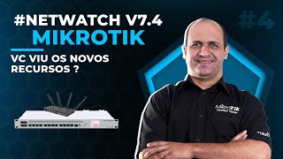 NOVO MONITORAMENTO DE LINK COM NOVO NETWATCH ROUTEROS v7  LEONARDO VIEIRA  MIKROTIK [upl. by Yrok]